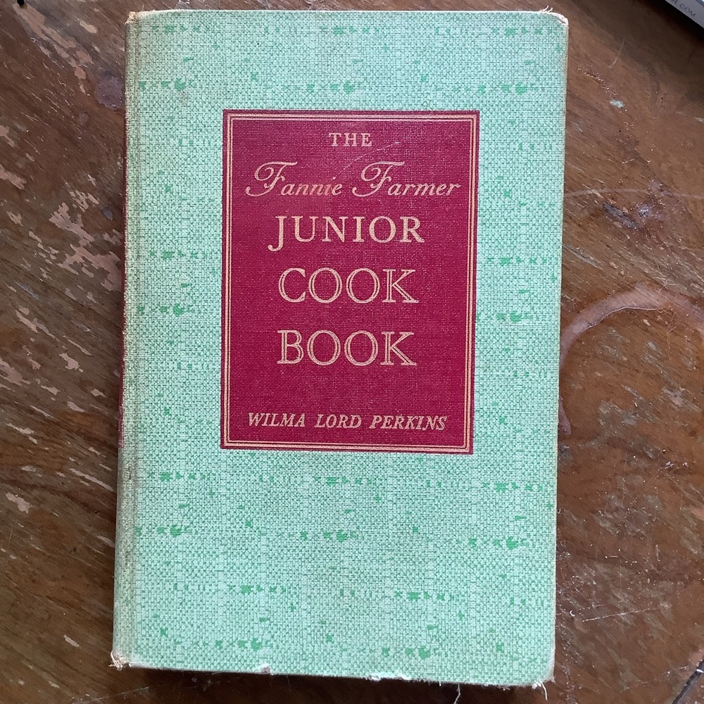 The Fannie Farmer Junior Cookbook 1942 First Edition Wilma Lord Perkins